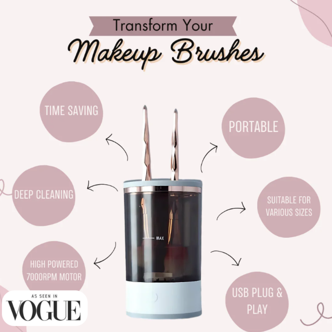 GlowRinse™ - Cosmetic Brush Cleaner