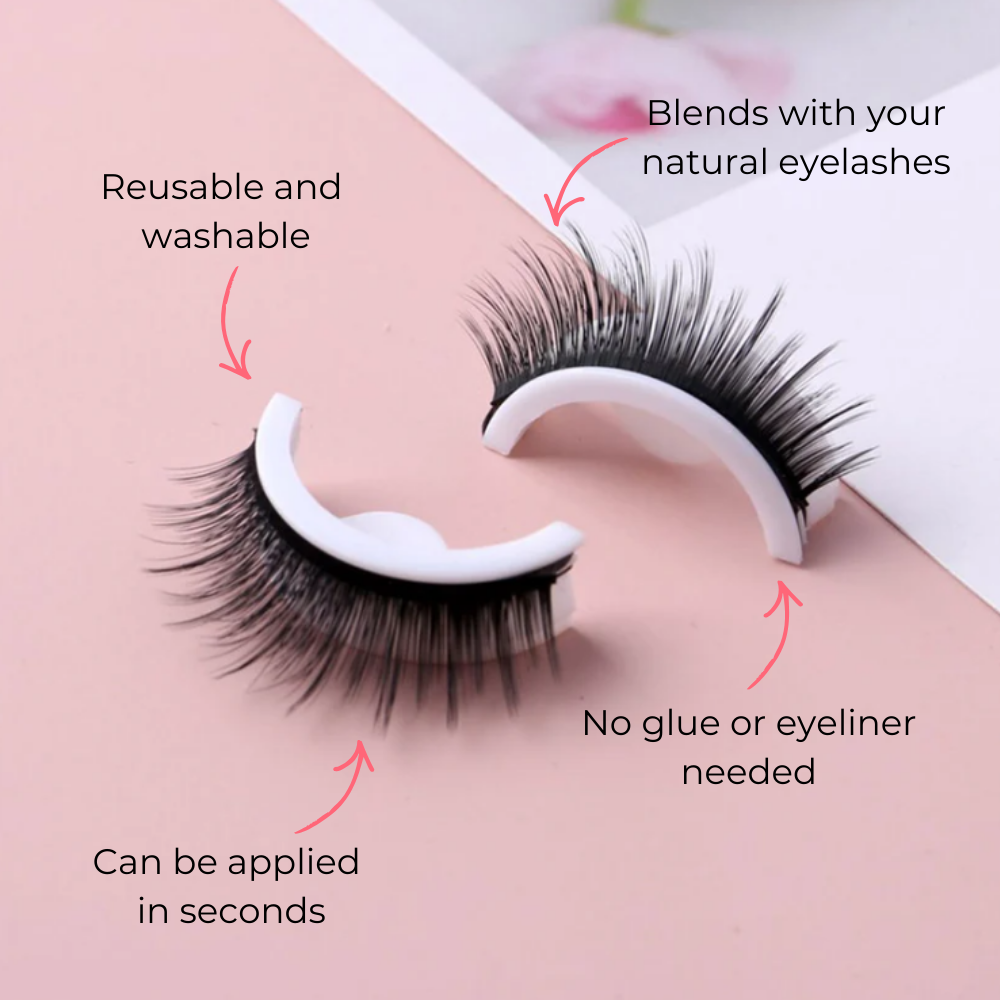 Reusable Self-Adhesive Eyelashes